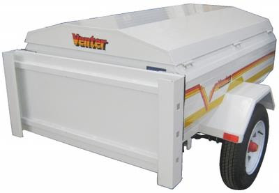Optional trailer vertical storage stand